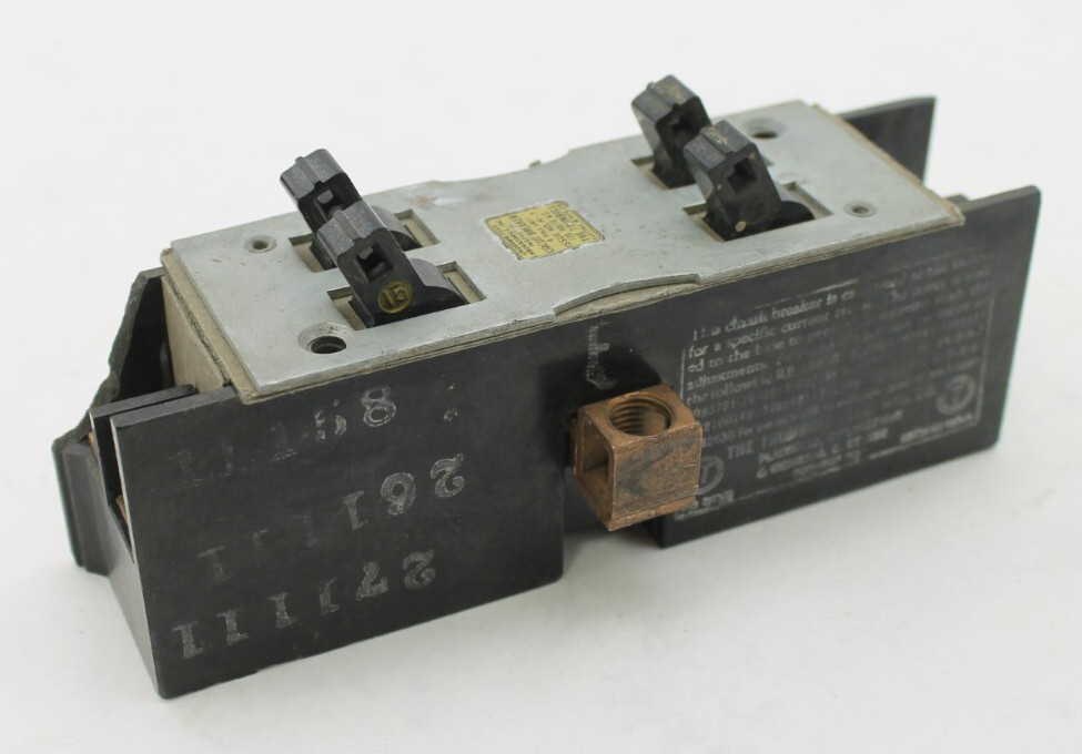 FLAWED Trumbull 271111 Type MB Circuit Breaker (CH / WH /Sq D)
