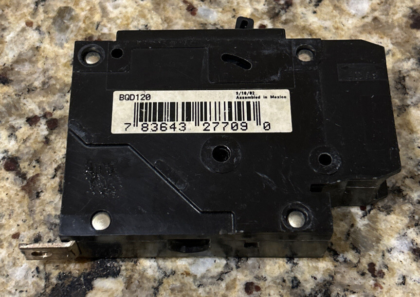 Siemens Type BQD Circuit Breaker BQD120 20A 277V. Excellent Condition.