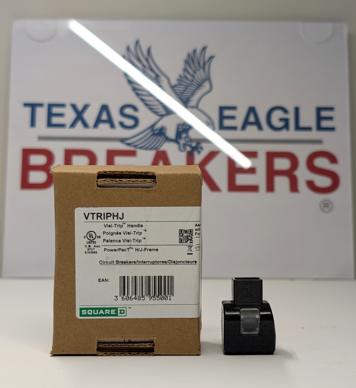 SQD HJA36150U33X Circuit Breaker, PowerPacT H, 150A, 3 pole, 600VAC, I-Line