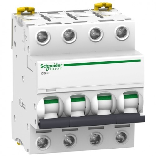 Schneider Electric Acti 9 A9V41463 ACTI9 VIGI IC60 4P 63A 30MA AC-Type Block