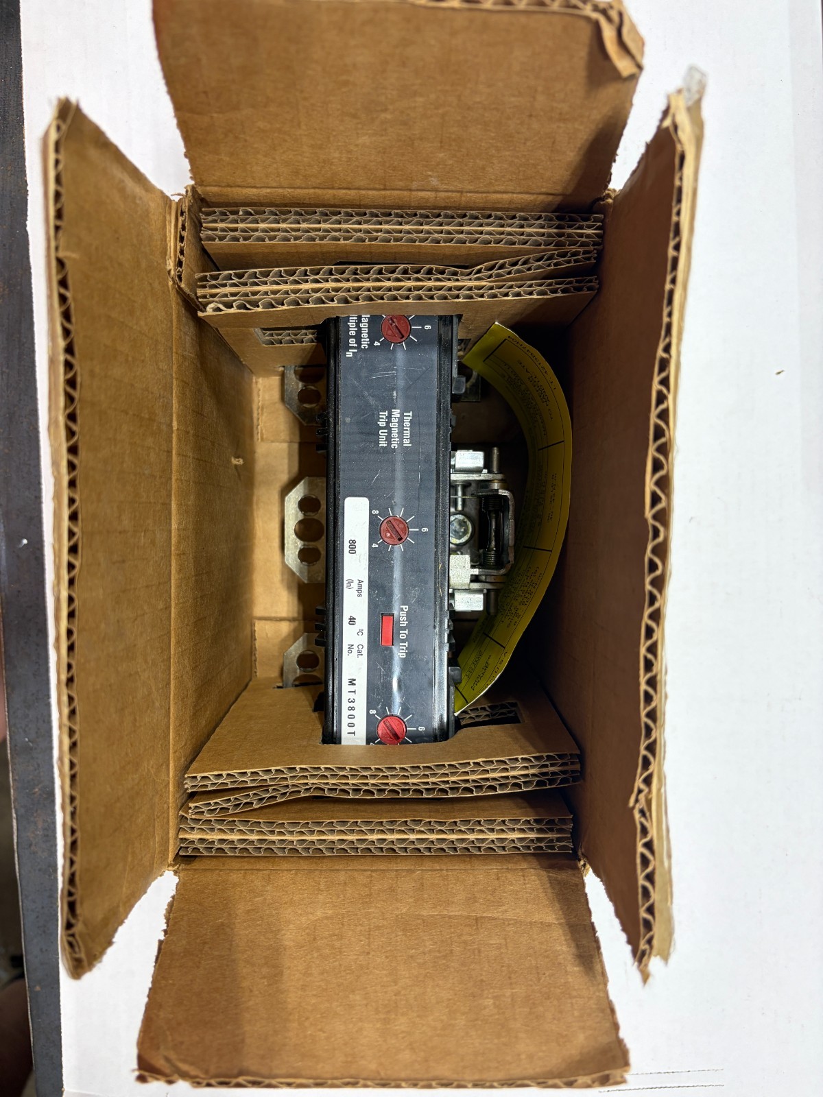 Eaton Electronic Trip Unit Series C MT3800T
