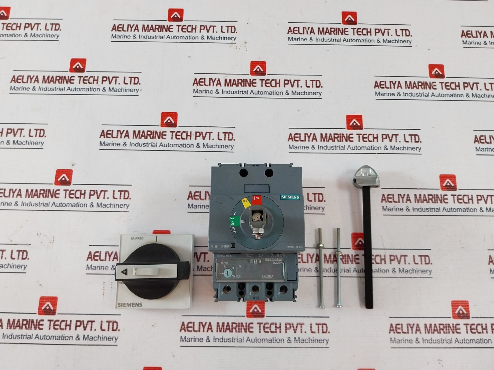 Siemens 3VT3763-2AA36-0AA0 Molded Case Circuit Breaker 3VT9300-3HA20