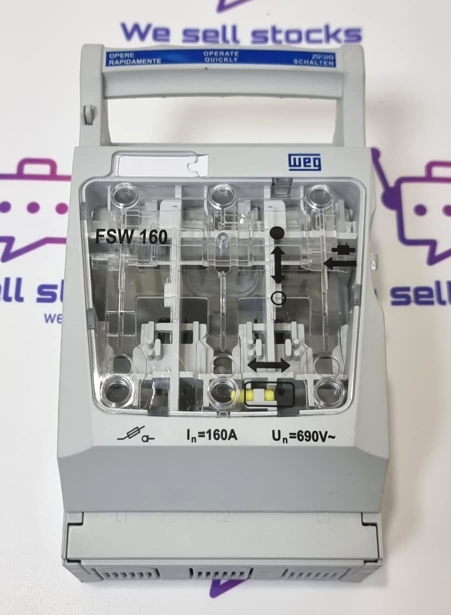 WEG FSW160 3 Fuse-Switch Disconnector 160A 3P 690V