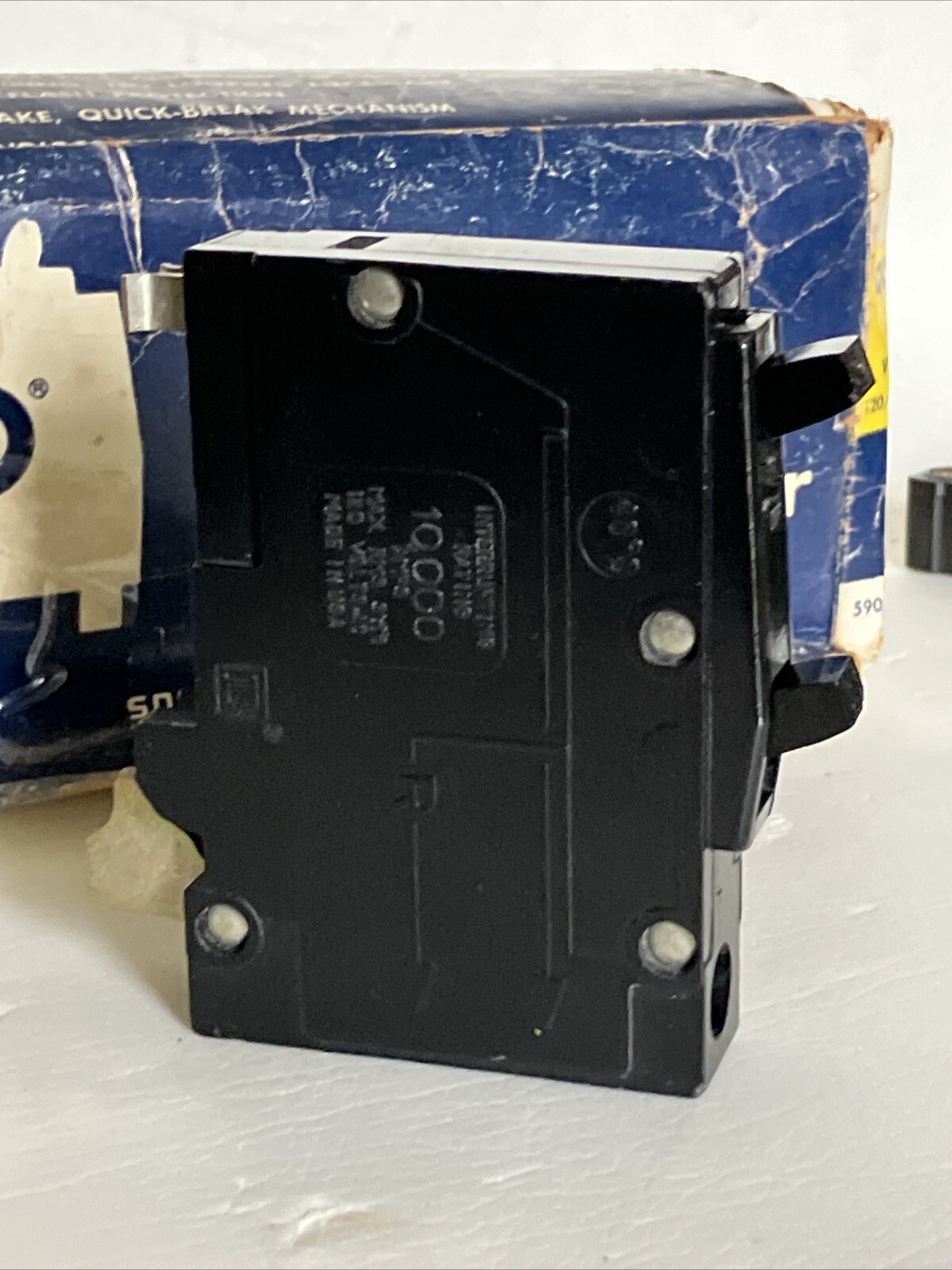 Square D QOT2020 20 Amp 1 Pole 120V Piggy-Back Tandem Twin w Hook QO2020 NEW!