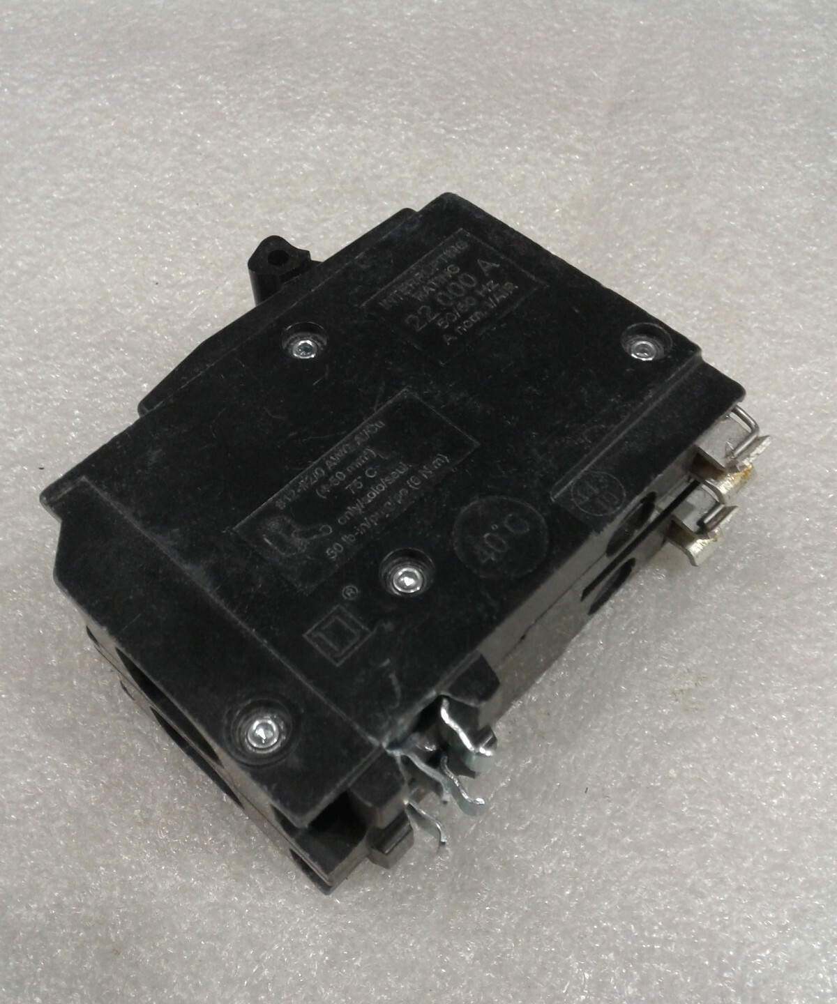 QO2110VH SQUARE D 2pole 110Amp 240V 22KA Circuit Breaker NEW IN BOX!