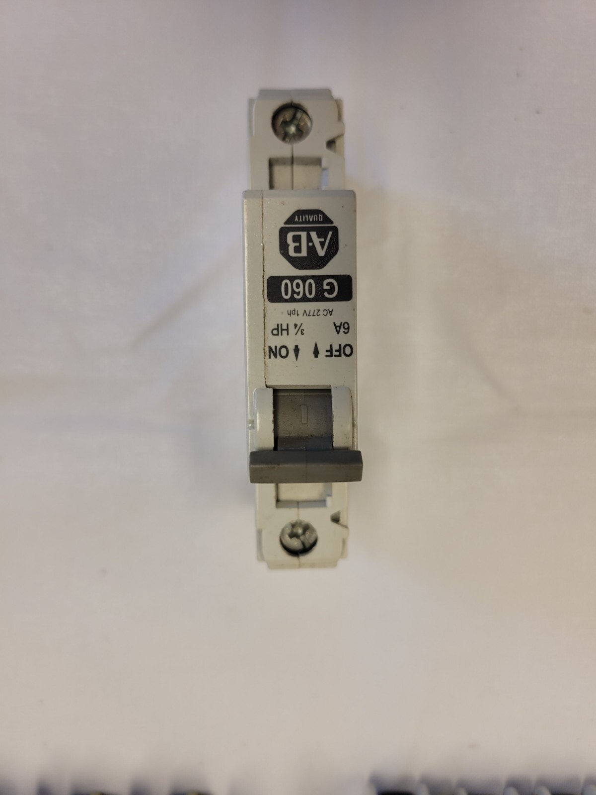 Assorted Lot Of 9 Breakers; 4-AB 1489-A, 1-AB 1492-CB1, 4-Merlinn Gerin C60N…