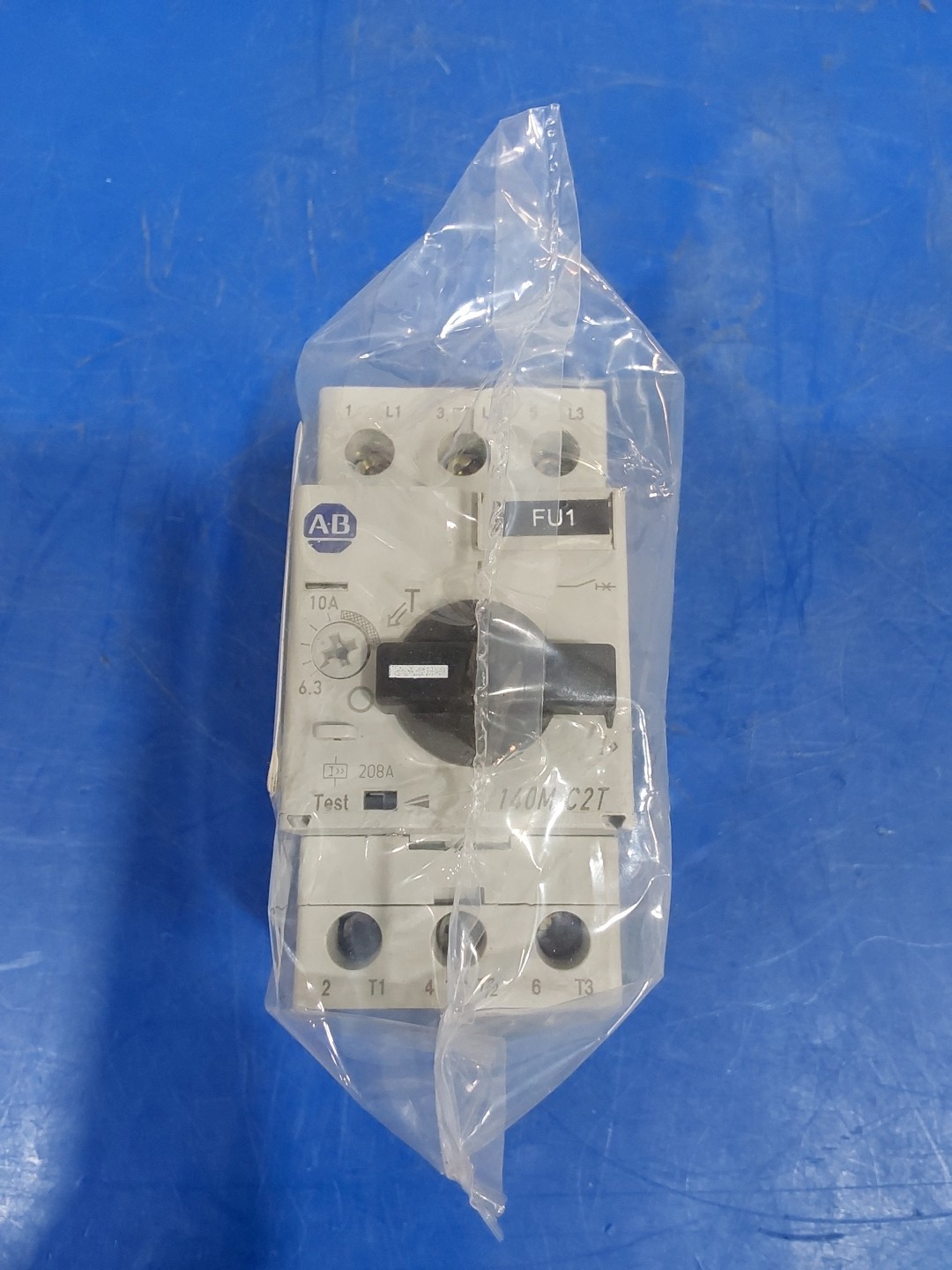 Allen-Bradley 140M-C2T-C10 Circuit Breaker, Ser B, 6.3-10A