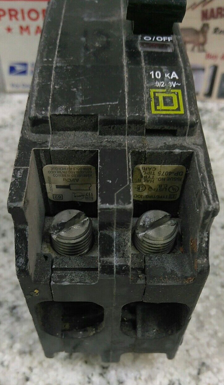 Square D/BREAKER/ QO2125/ 2 P/ 125A/ 120/240V / QOC Plug In NEW STYLE/USE(33C3UP
