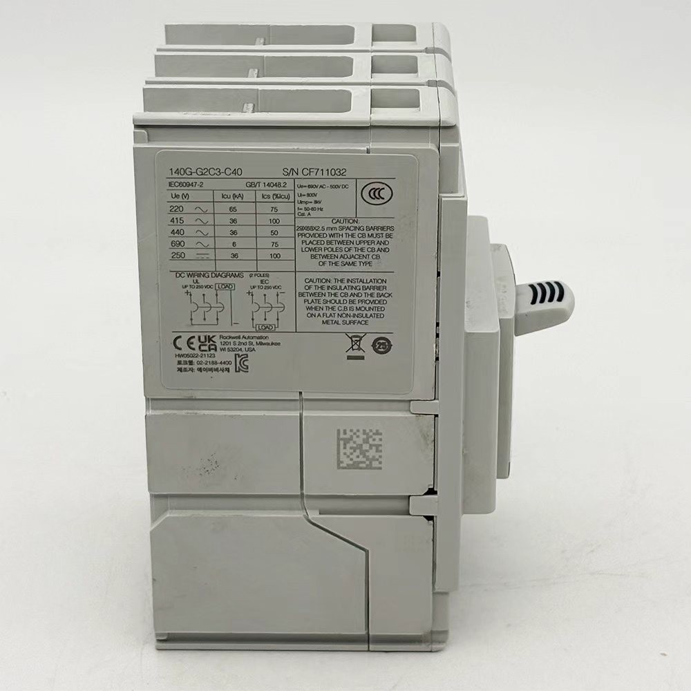 140G-G2C3-C40 140G 125A Frame Molded Case 40 A Ckt-Bkr 140GG2C3C40