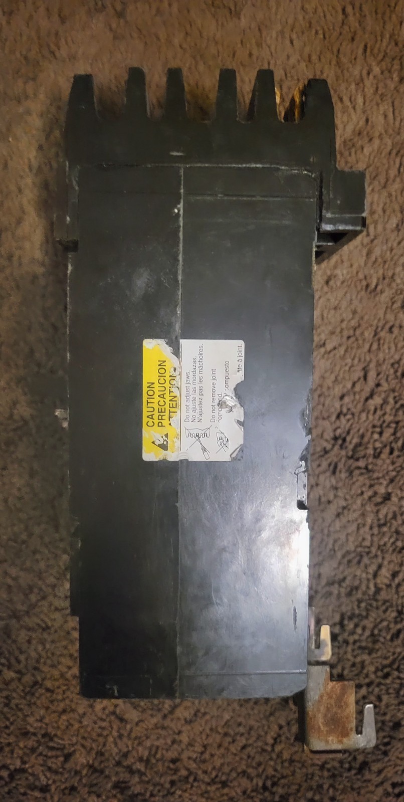 SQUARE-D KC34225 225AMPS 480VOLTS CIRCUIT BREAKER
