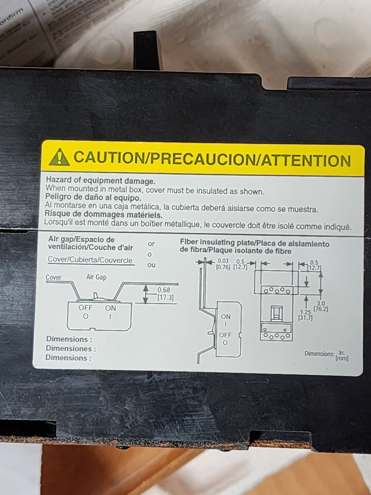 NEW! SQUARE D KAL26 200A AUTOMATIC MAIN CIRCUIT BREAKER INTERRUPTOR