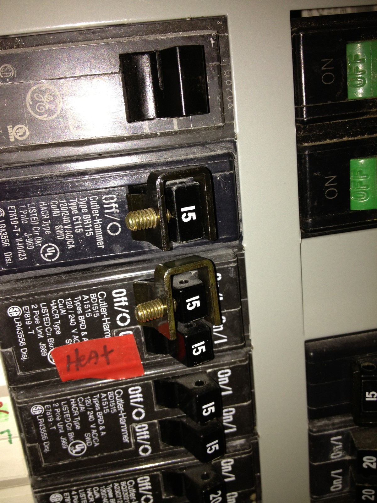 SIEMENS ELECTRICENTER ECQL1 BX231M QL1 BREAKER LOCK HANDLE BLOCKING DEVICE