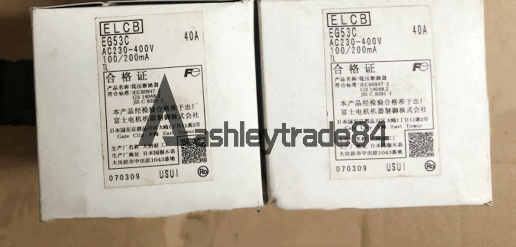 1PC New Fuji EG53C 40A Circuit Breaker