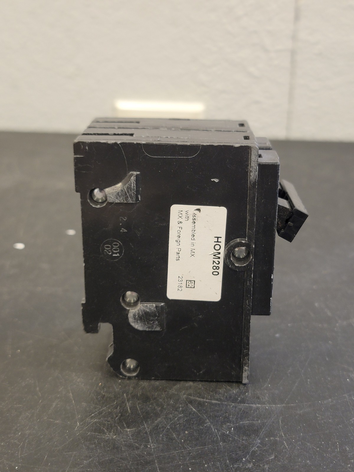 Square D HOM280 2-Pole 80-Amp 120/240V Plug-In Circuit Breaker