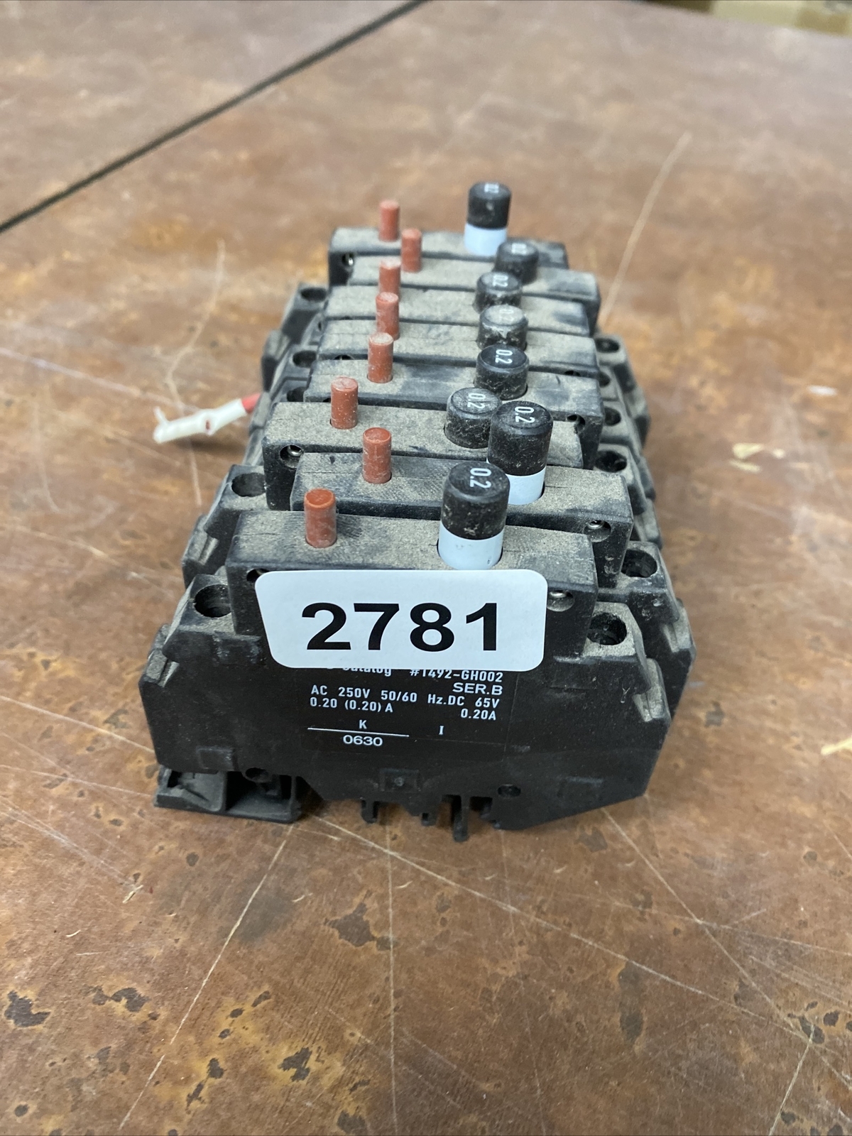 Lot of 8 – Allen Bradley 1492-GH002 Circuit Breaker,