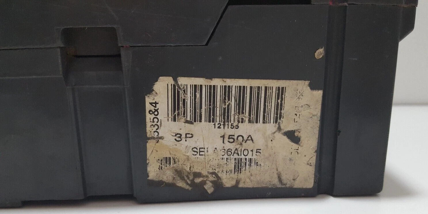 GE SELA36AI0150 RMS MAG-BREAK 3 POLE 150 AMPS CIRCUIT BREAKER / USED