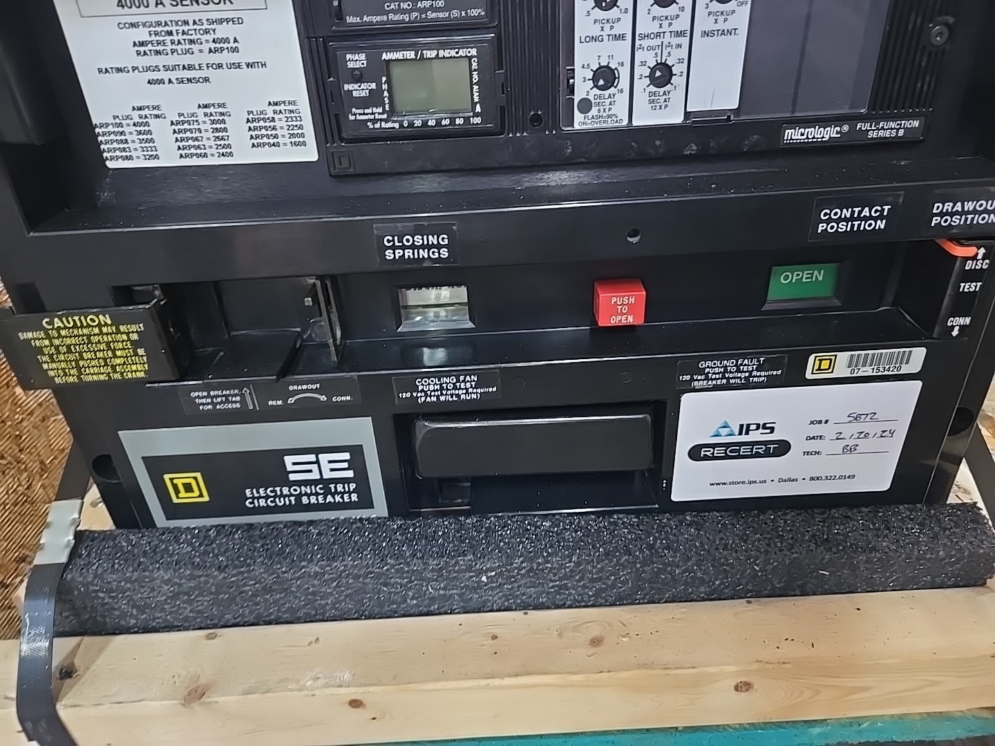 SED364000LSGES5D4 4000A SQD SED364000LSGES5D4 TEST REPORT