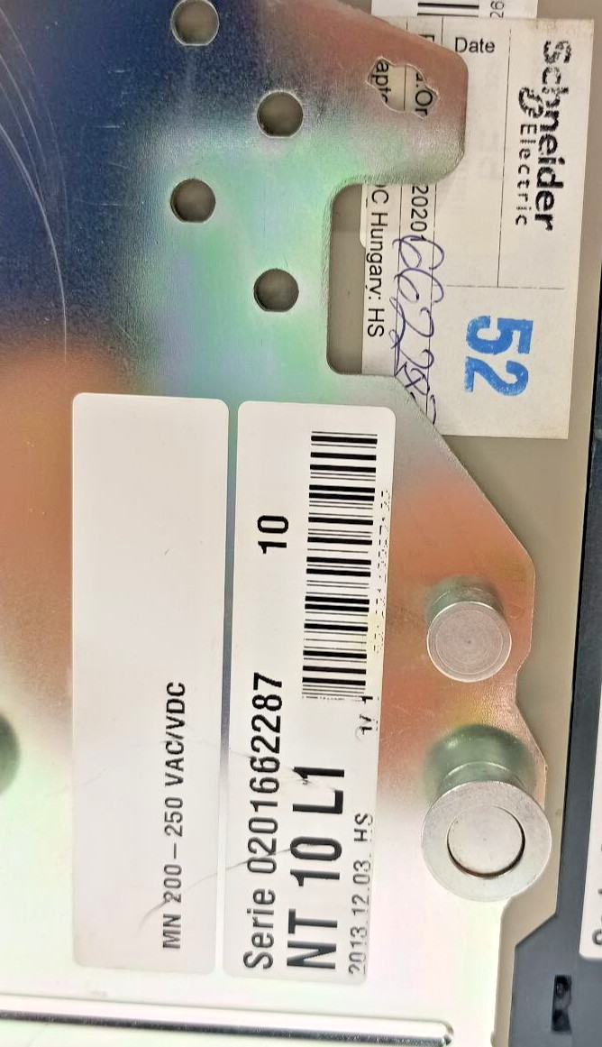 Schneider Electric Masterpact NT10L1 Circuit Breaker 1000A Micrologic 5.0E New