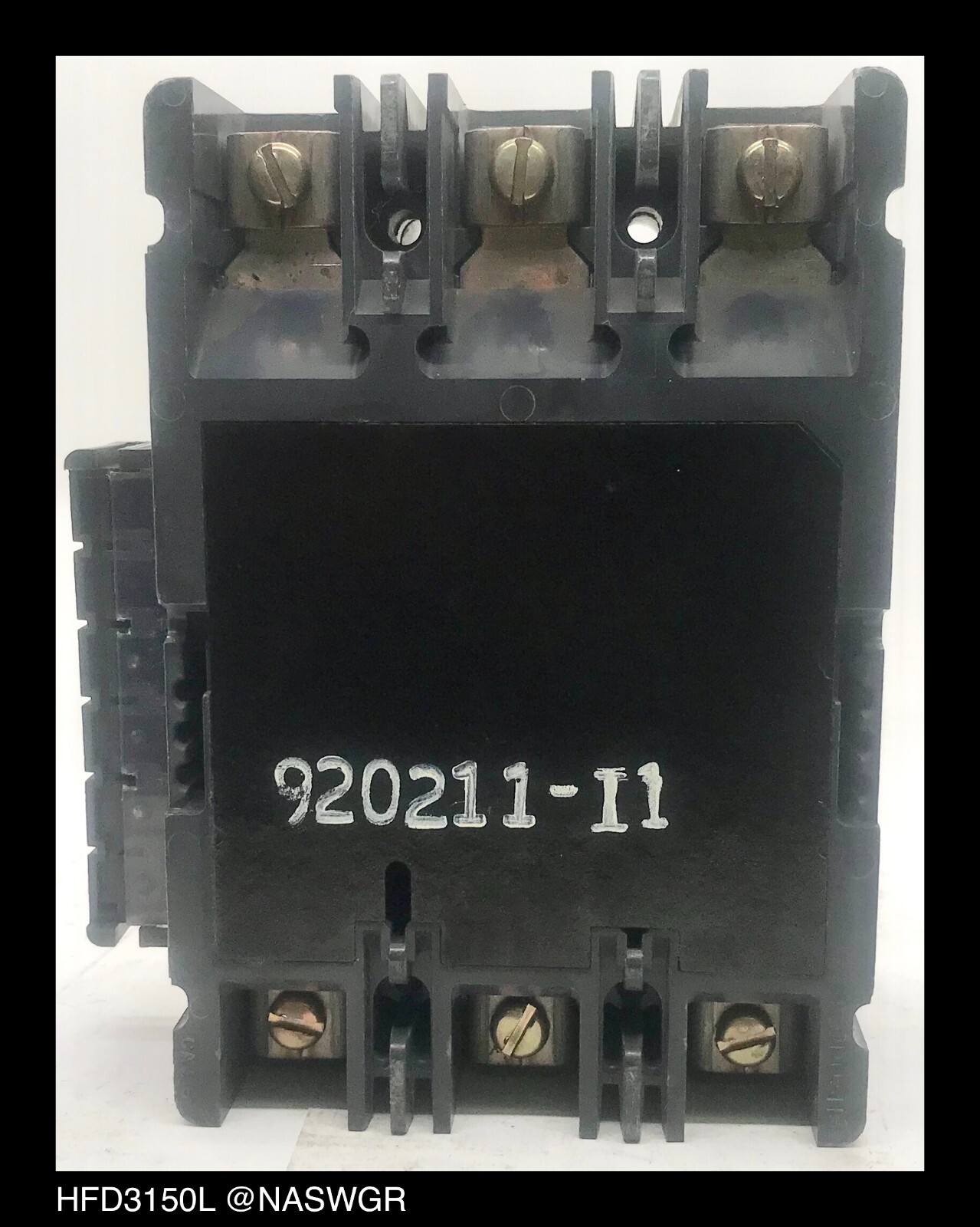 Westinghouse HFD3150L Molded Case Circuit Breaker w/ Aux&Al/Lo Switch ~ 150 Amp
