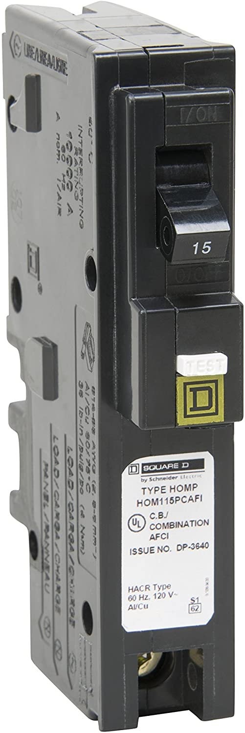 Square D by Schneider Electric HOM120GFICP Homeline 20 Amp Single-Pole GFCI…