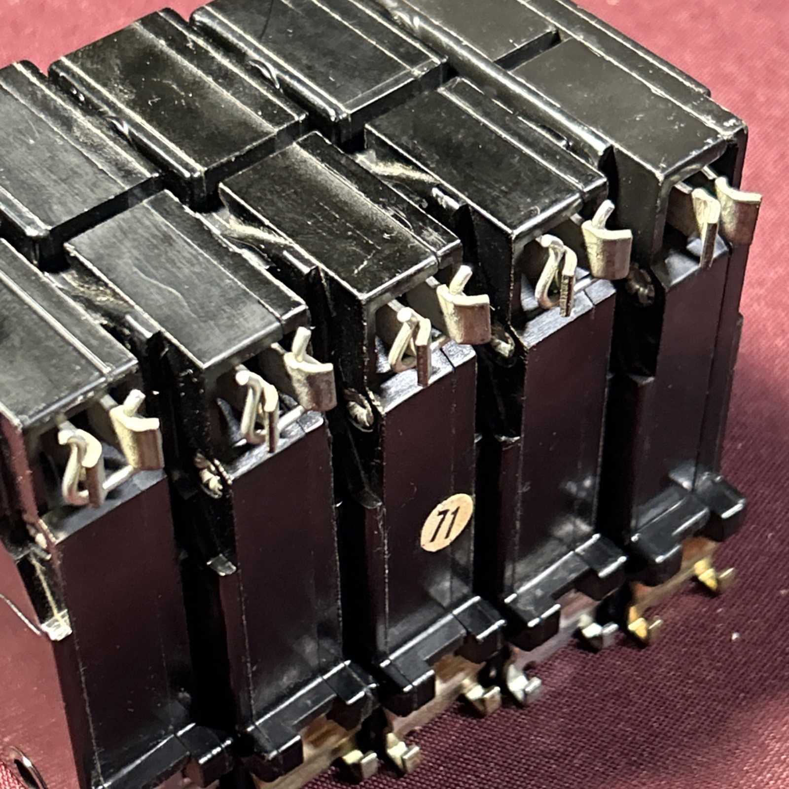 Cutler-Hammer Type CH 1-pole circuit breakers 2-15 A/2-20 A/1-30 A KH-227 Vintag