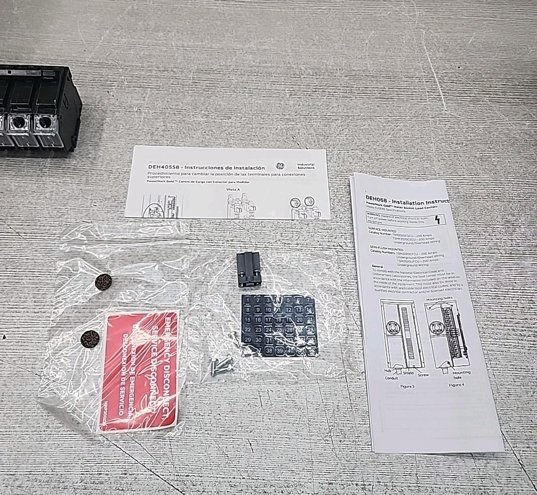 GE THQMV200WL 200 Amp 120/240 Volt 2-Pole Plug-In Mount  Main Circuit Breaker