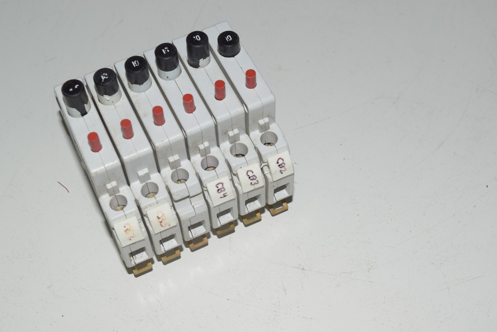 Weidmuller 910190 Circuit Breaker AC125V AC 250V DC65V (Lot of 6) #212720-AN5