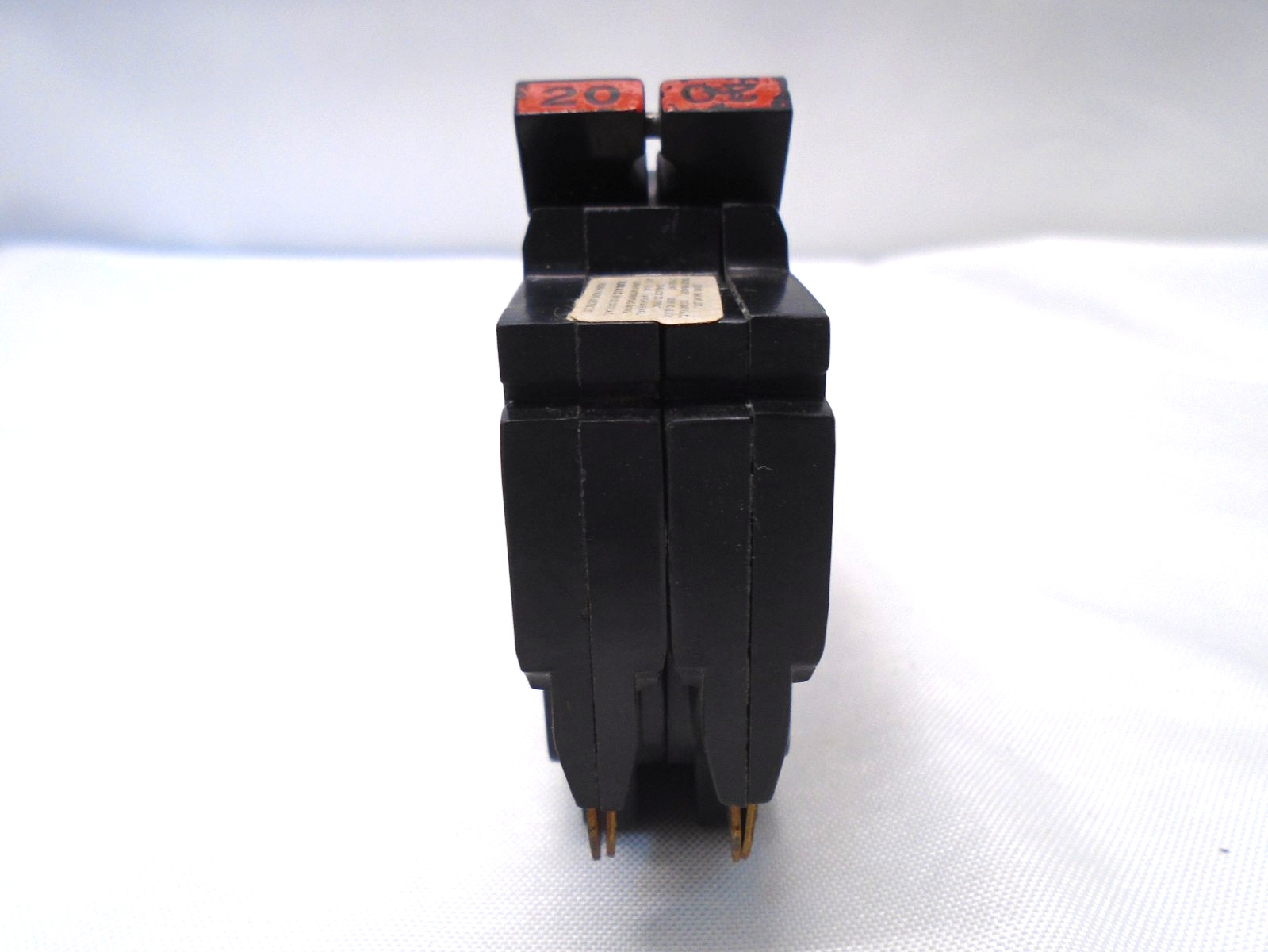 FPE Federal Pacific 20 Amp 2 Pole NC220 Stab-Lok Breaker Mini THIN NC