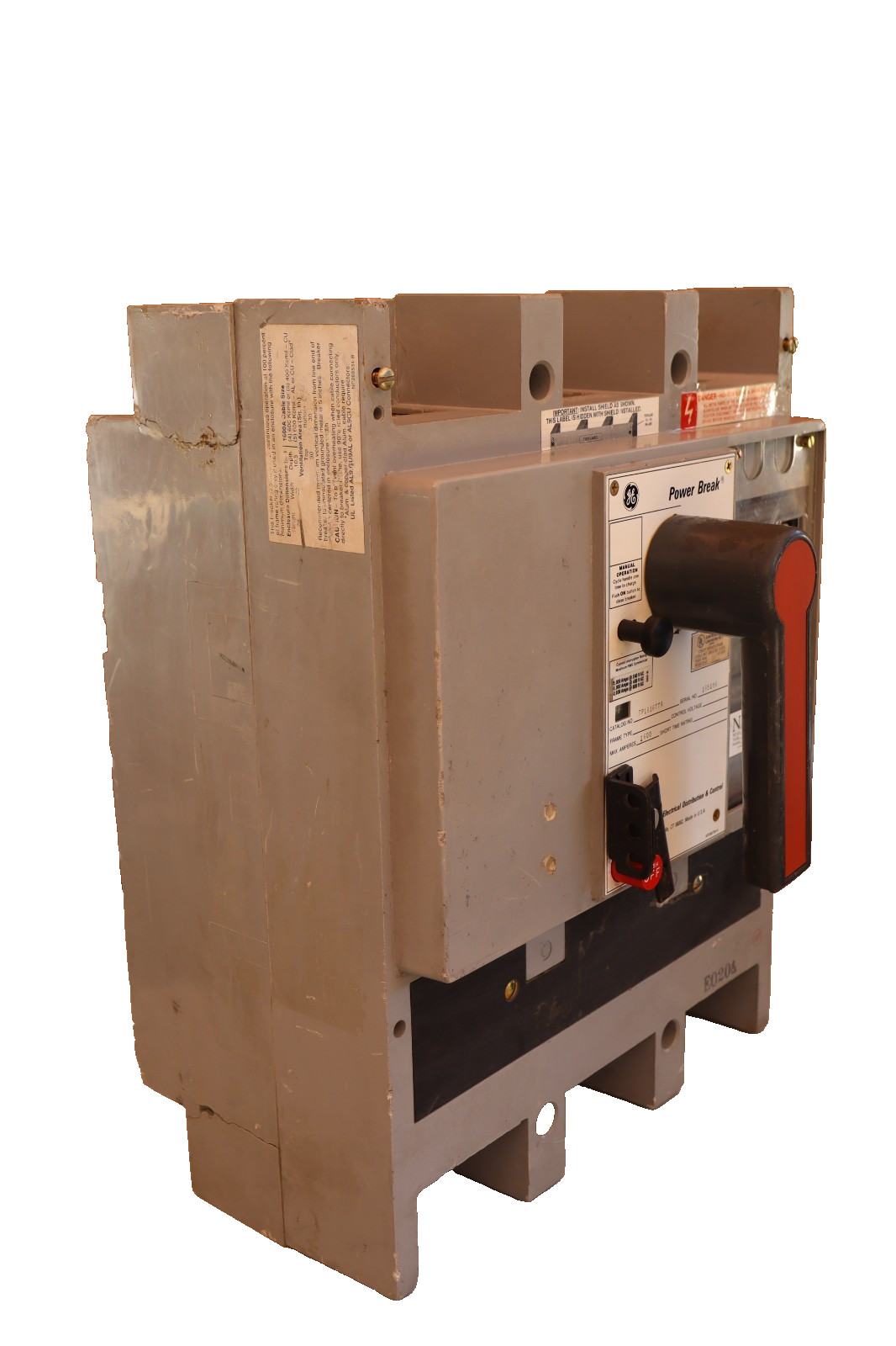 GE Power Break Disconnect 1600 Amp 1600A TP1616TTR Plug TR16B1600 C216LSI