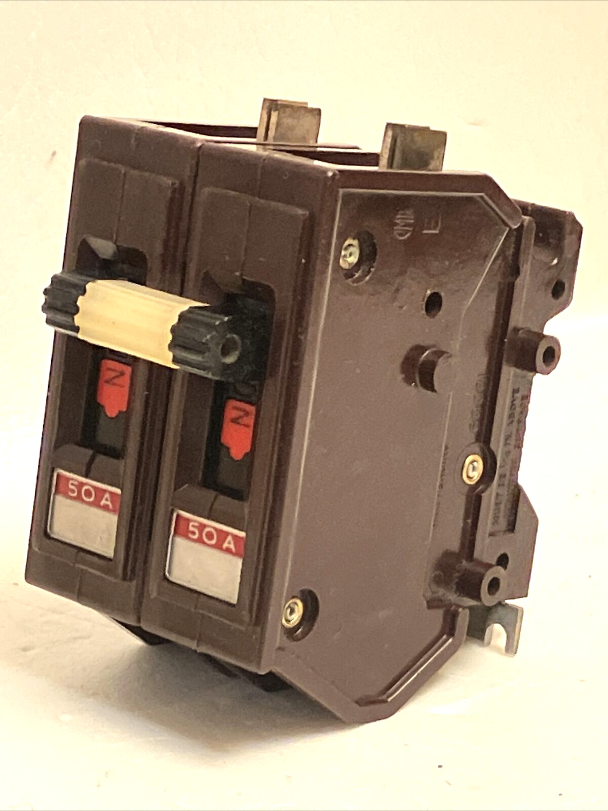 Wadsworth A250NI 50 Amp 2 Pole Metal Foot Circuit Breaker A250