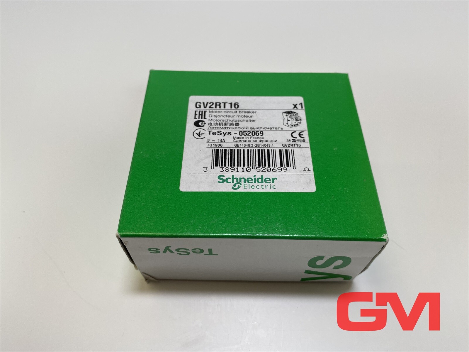 Schneider Electric Motor Circuit Breaker GV2RT16 3P 9-14A