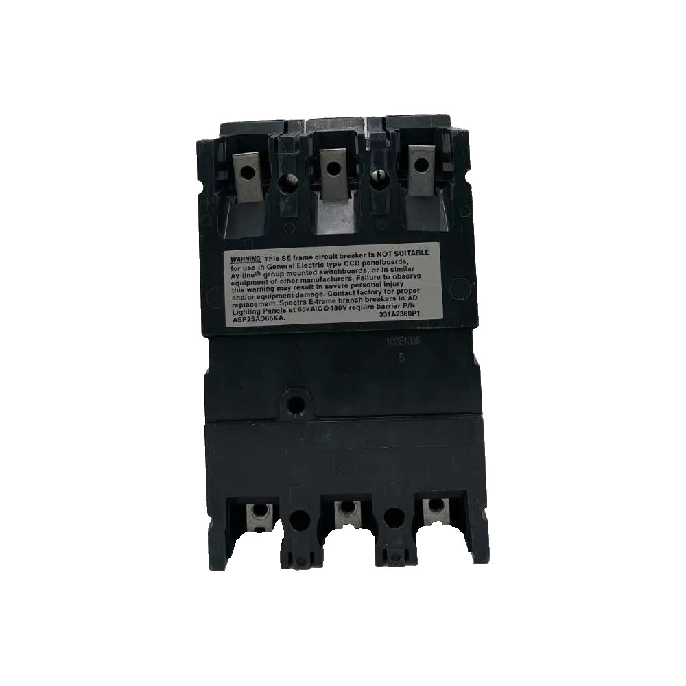NIB – GE – SEHA36AT0100 – Spectra Rms Molded Case Circuit Breaker, 100A, 600V