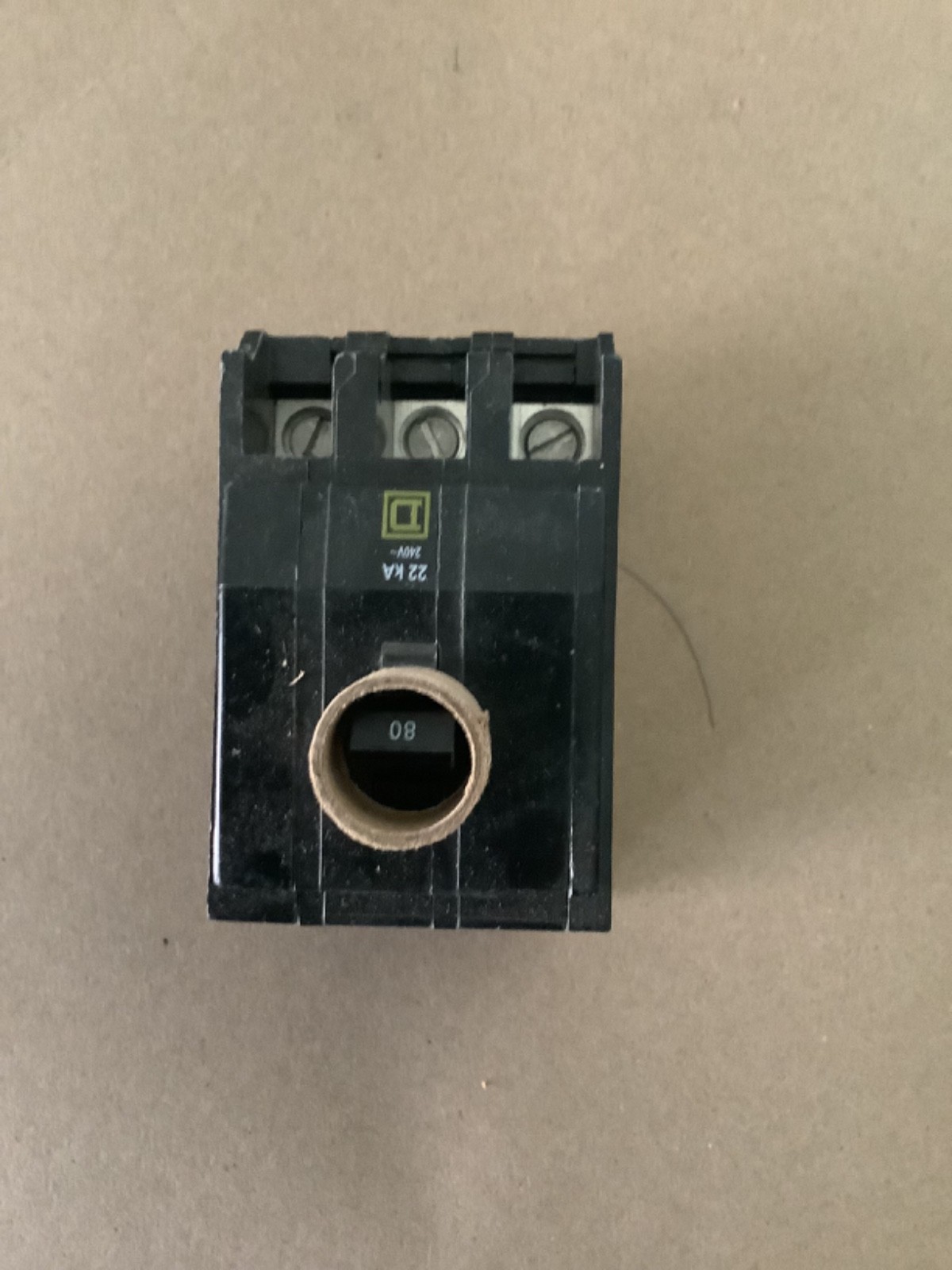 Square D breaker QOB380VH Bolt in breaker NEW