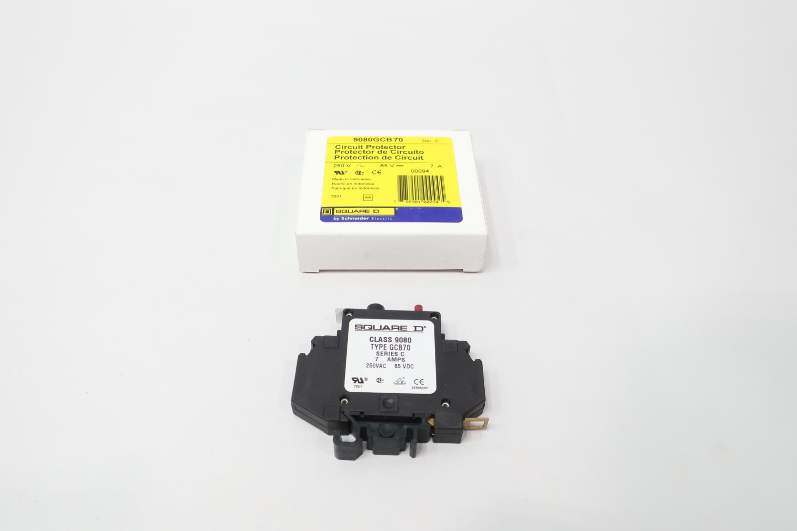 Square D 9080GCB70 Circuit Breaker Ser C 7a 250v-ac 1p