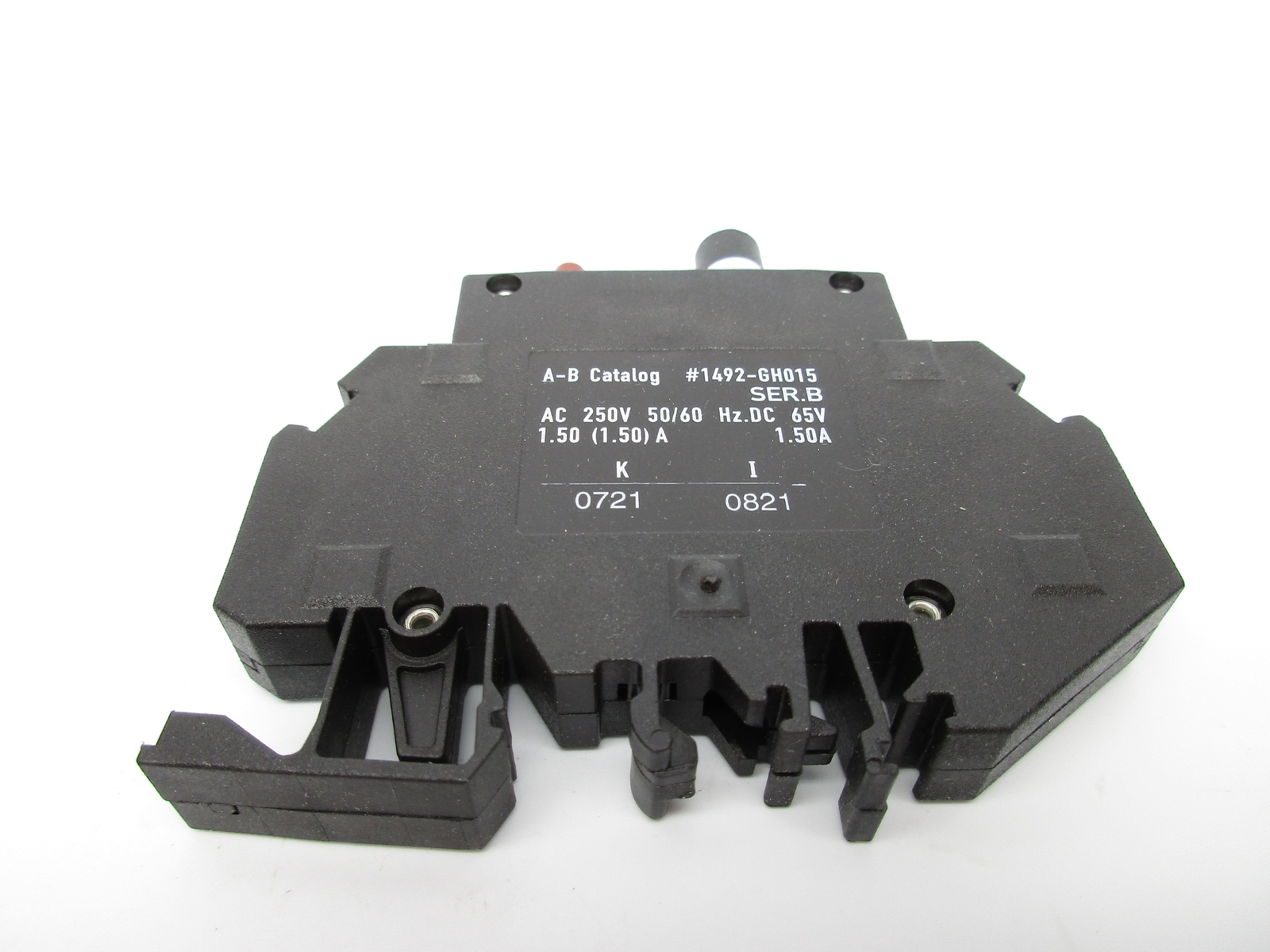 ALLEN BRADLEY 1492-GH015 SER. B 250VAC 1.5A (WH) NSMP