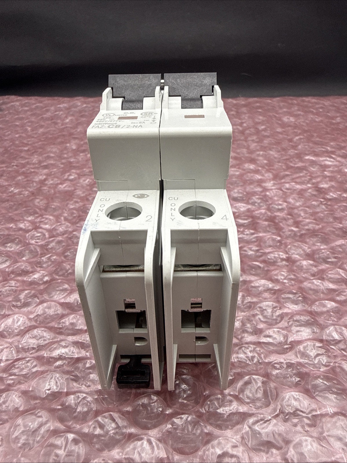 Eaton FAZ-C8/2-NA 2 Pole 8A Trip C Miniature Circuit Breaker – New Open Box