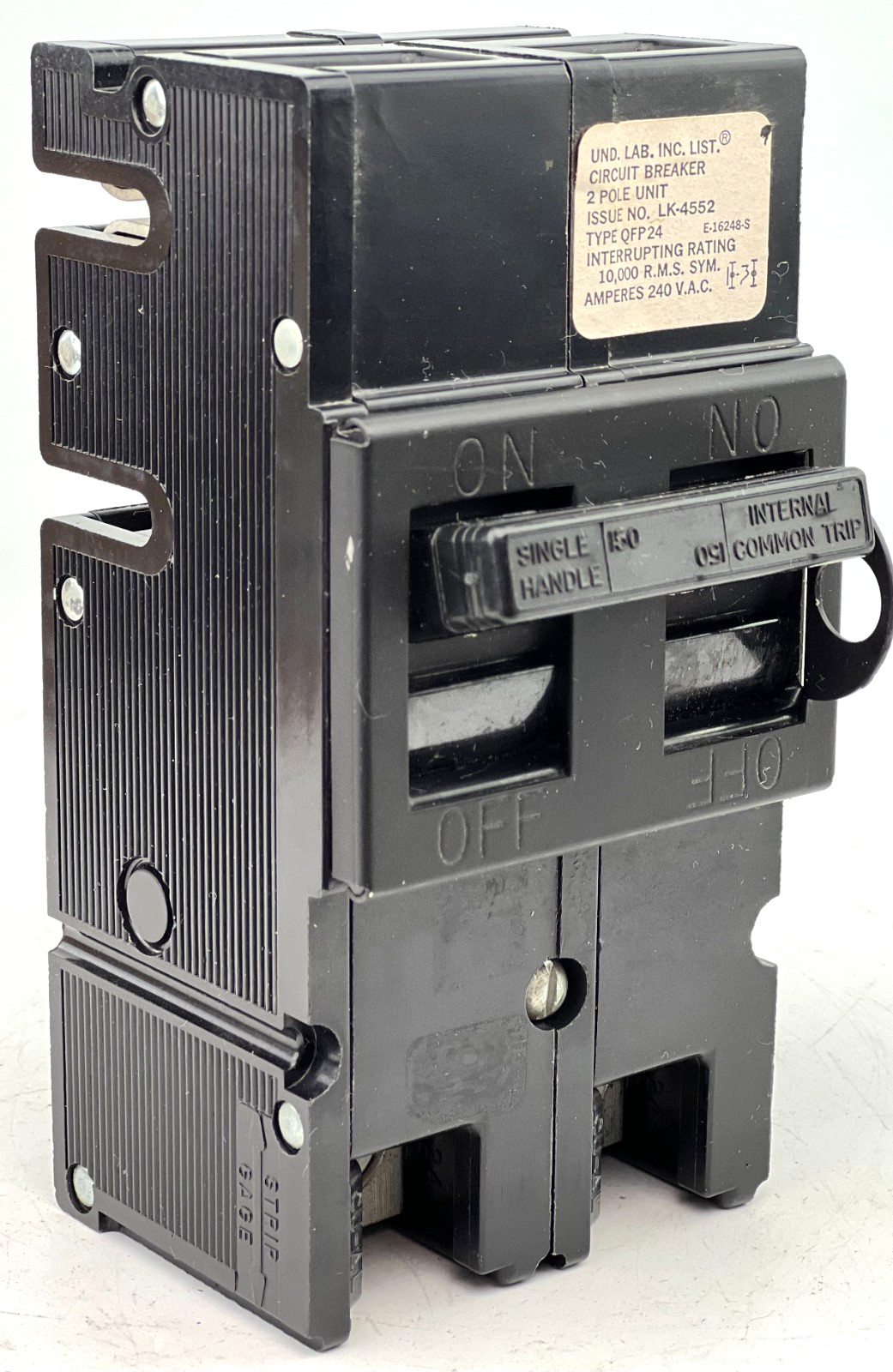 Zinsco 150 Amp 2 Pole Type QFP Circuit Breaker 150A QFP24 240V — Next Day Option