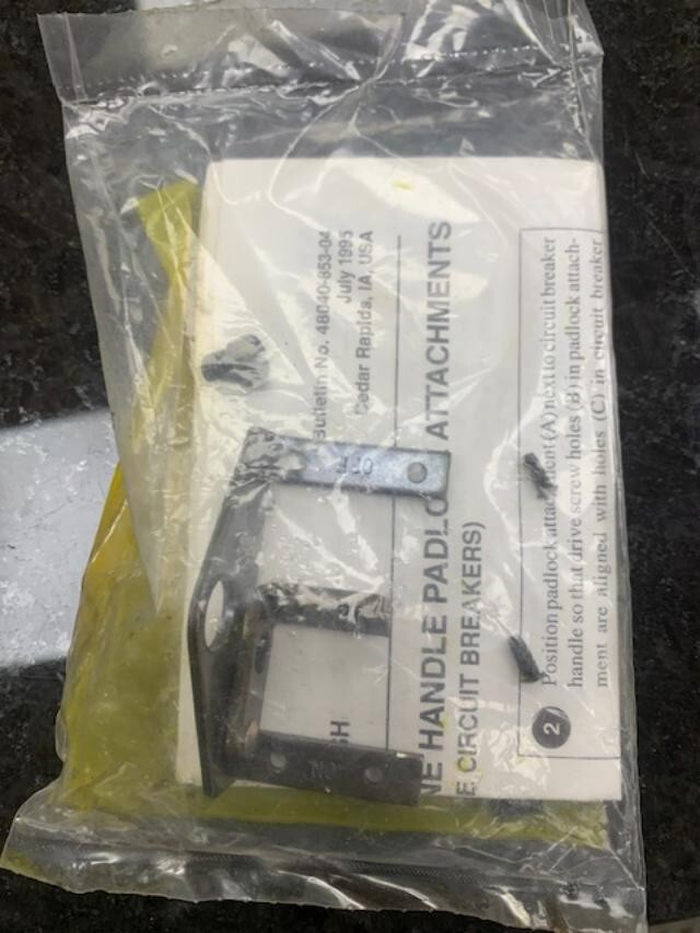 NEW Square D HPAFYQ Handle Lock off