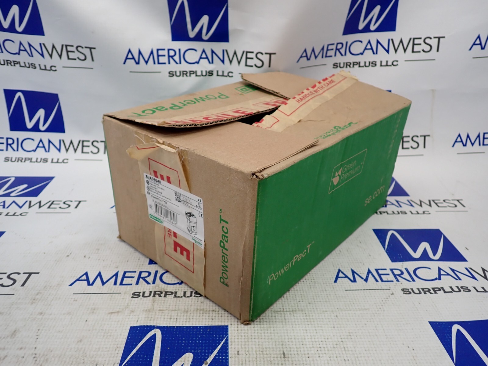 New Schneider Electric Square D BJA36040 3Pole 40Amp 65kA@480V PowerPact Breaker