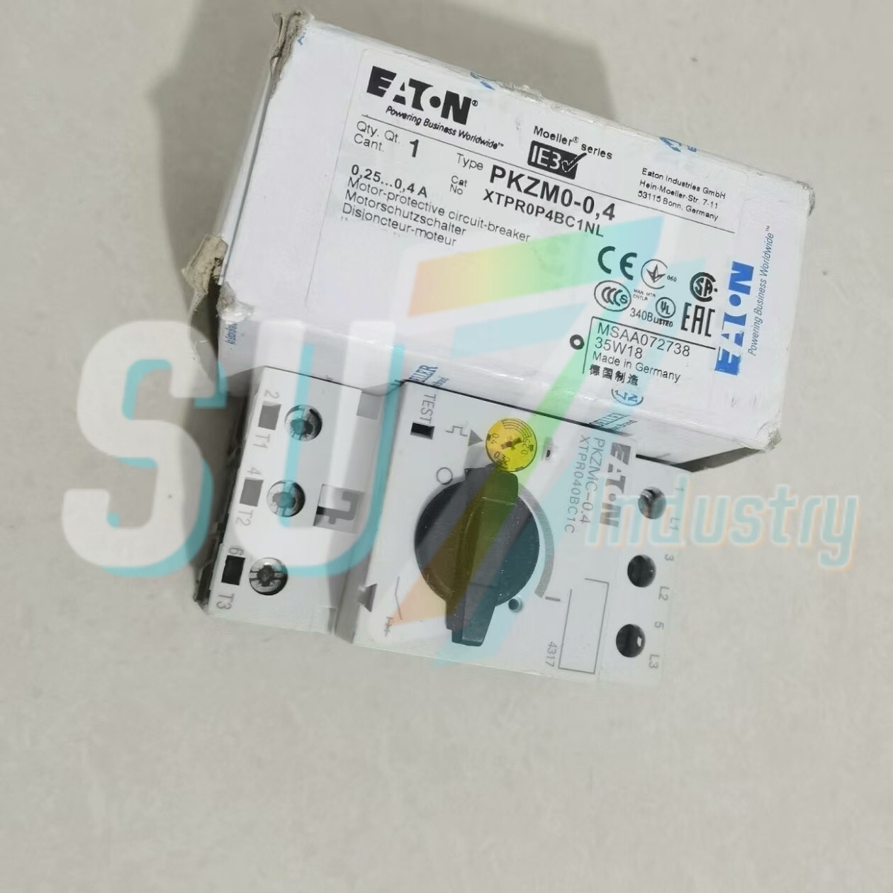 Eaton Moeller PKZM0-0.4 Motor Circuit Breaker# 1pcs New In Box