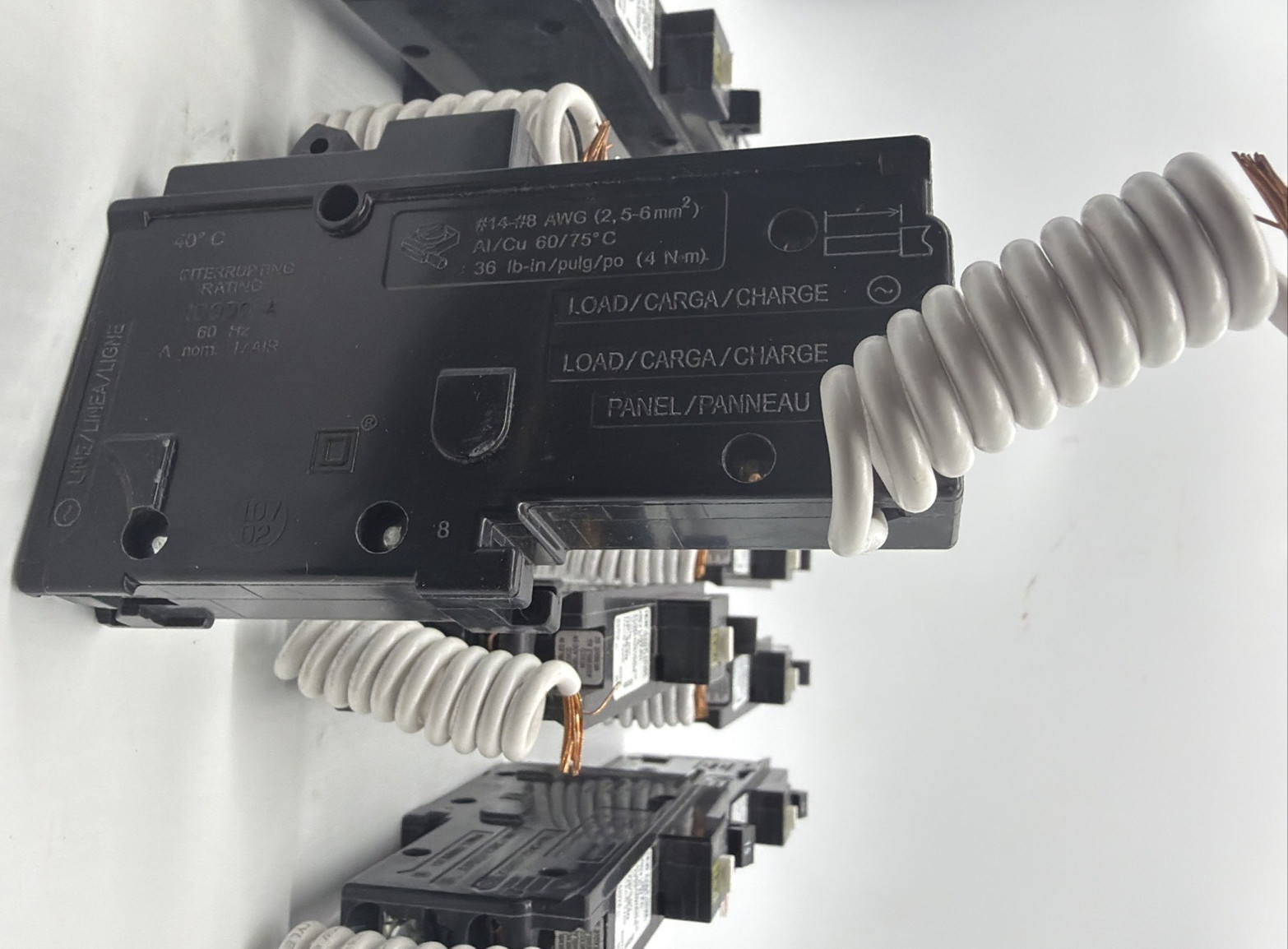 SQUARE D- HOM115CAFIC -15A 1-POLE -AFCI -ARC FAULT -BREAKER -NEW OPEN BOX 11 PCS
