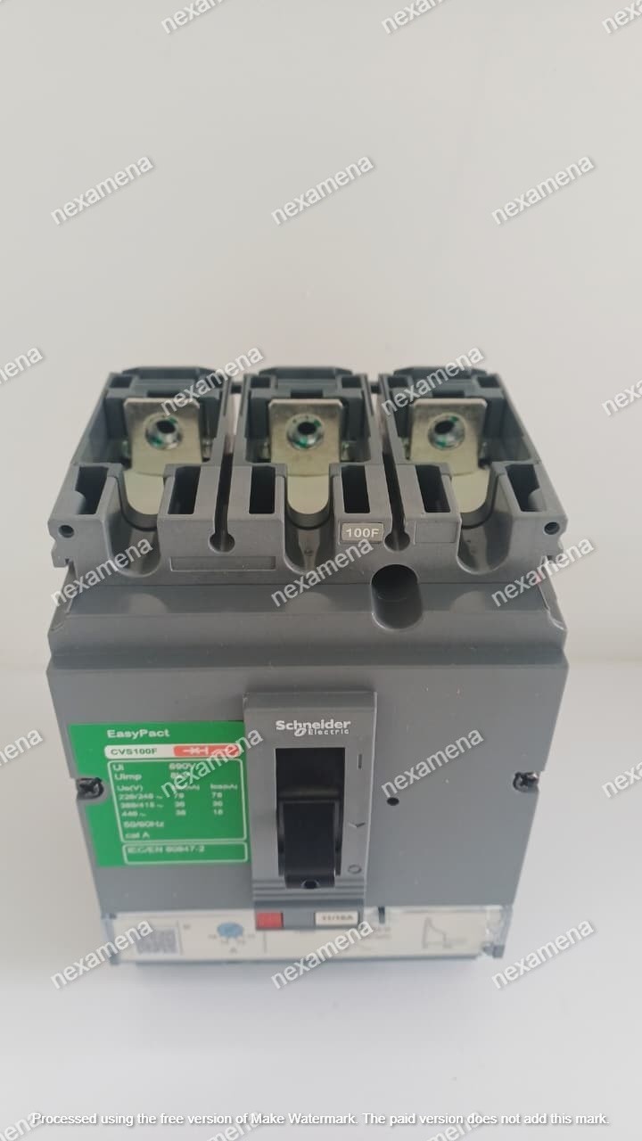 Schneider LV510802 – MCCB TM16D 3P3D, CVS100F EasyPact – Made In India