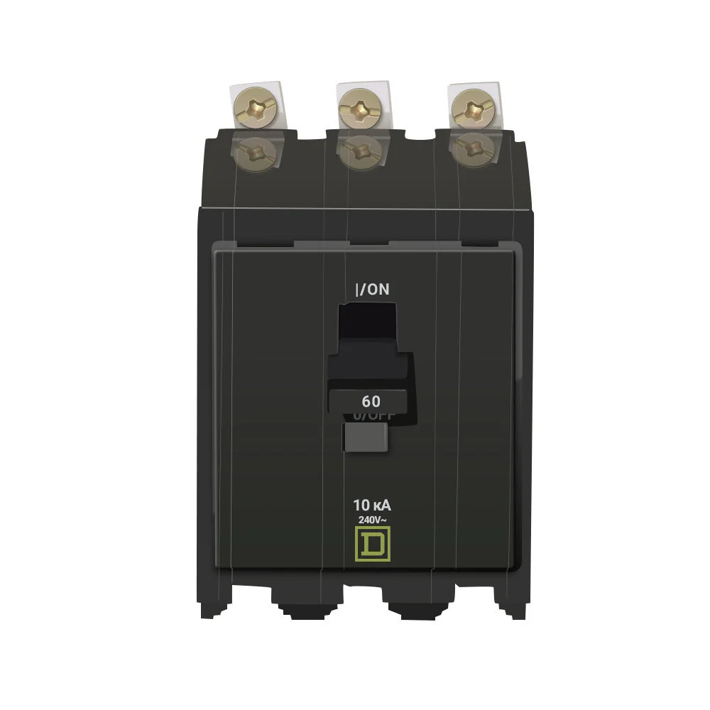 NIB – Square D – QOB360 – Miniature Circuit Breaker, Qo, 60A, 3-Pole