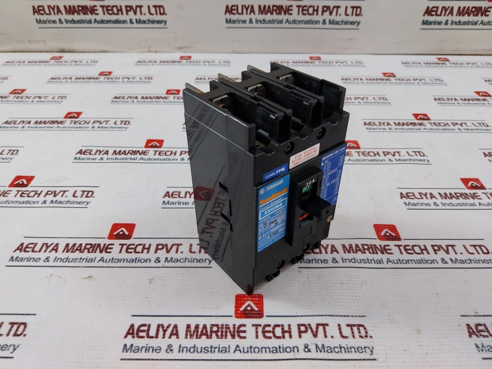 Terasaki XS50NS Tembreak 3 Pole Circuit Breaker 30A AC600V DC250V