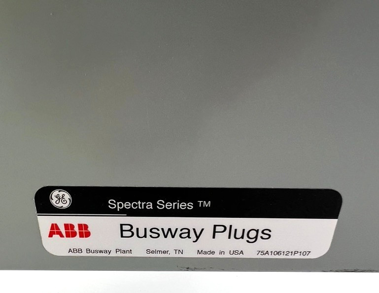 GE SB463RG Busway Circuit Breaker Plug 100 Amp 3 Phase 480/600V 100A — NIB READ