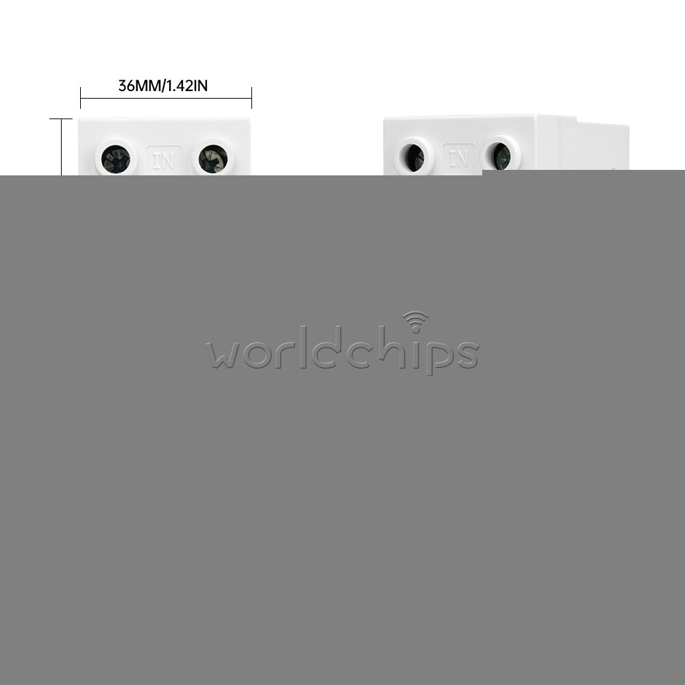 63A 230V 3 In 1 Din Rail Adjustable Over And Under Voltage Protective Device New