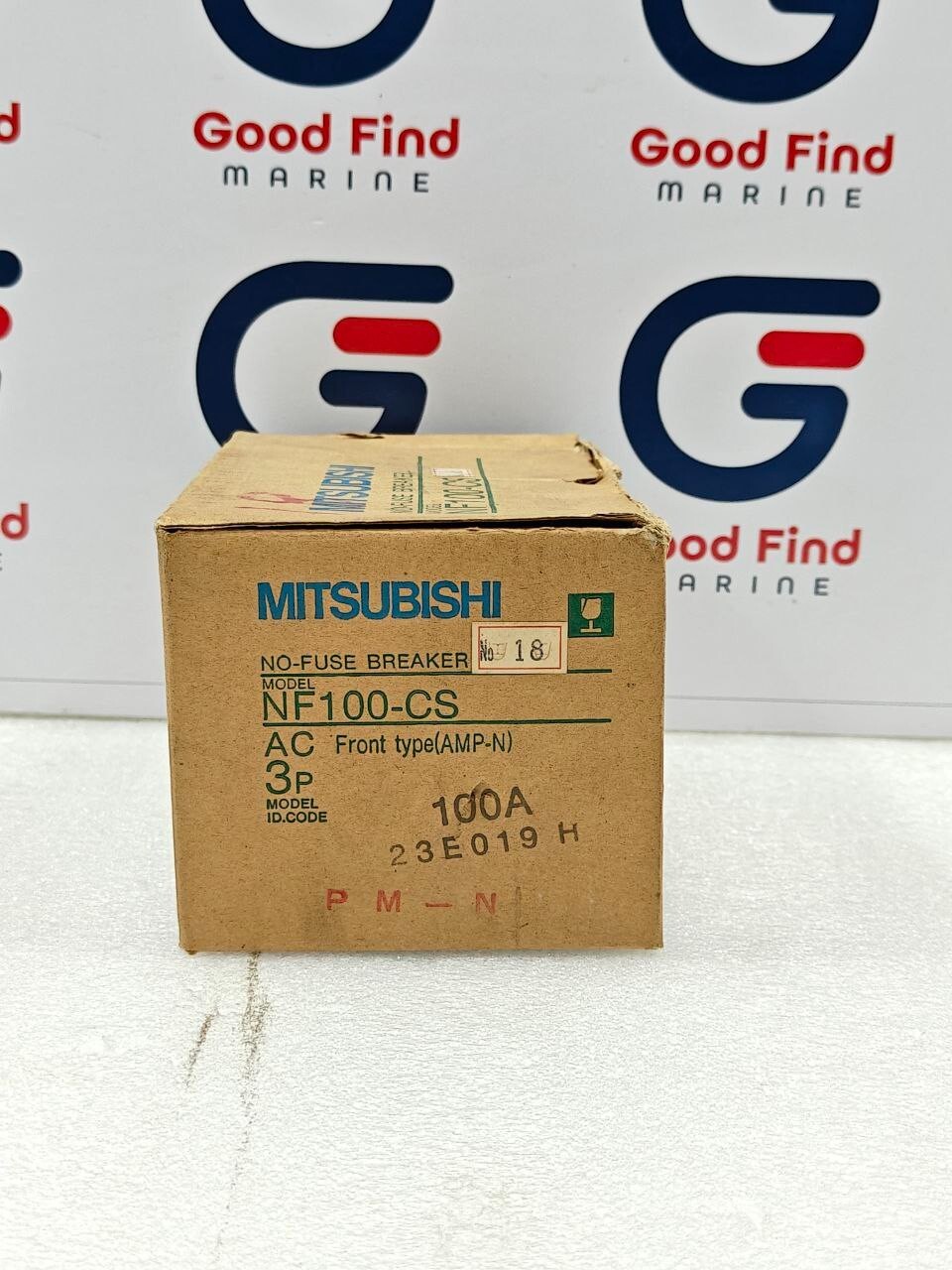 MITSUBISHI NF100-CS NO-FUSE CIRCUIT BREAKER 100A 3 POLE 600VAC NEW FAST SHIPPING