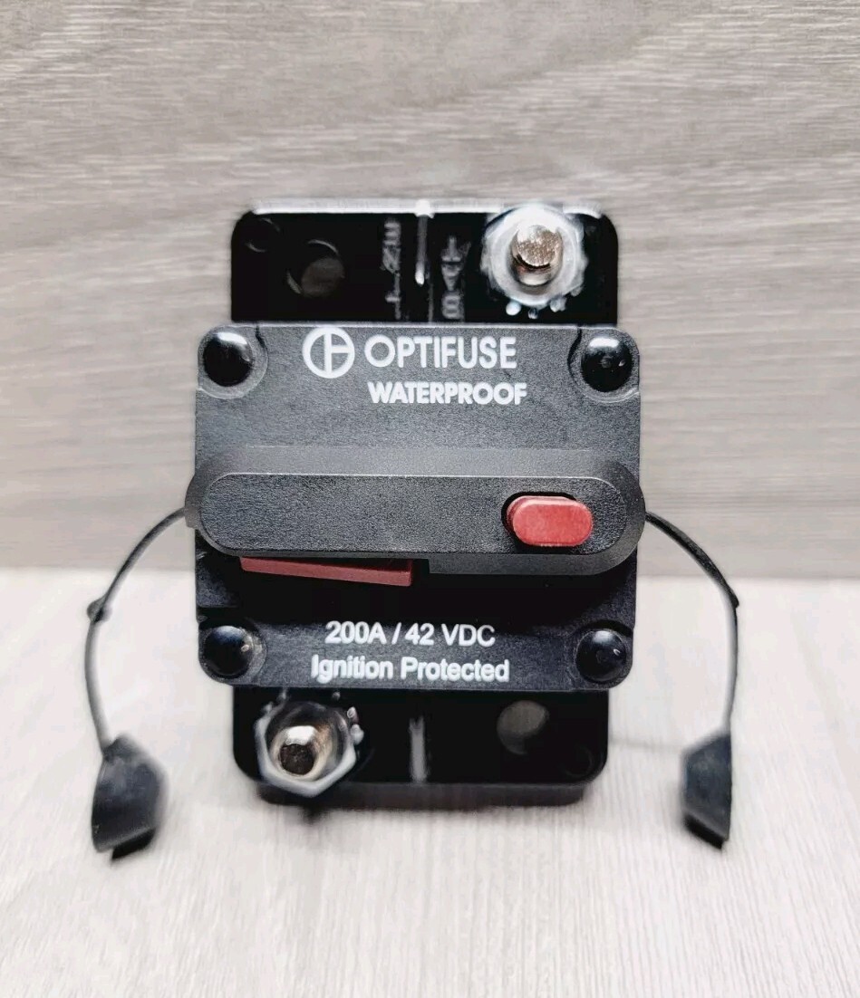 153200 | Optifuse Automotive Circuit Breaker | 42 VDC High Amp | 200A |