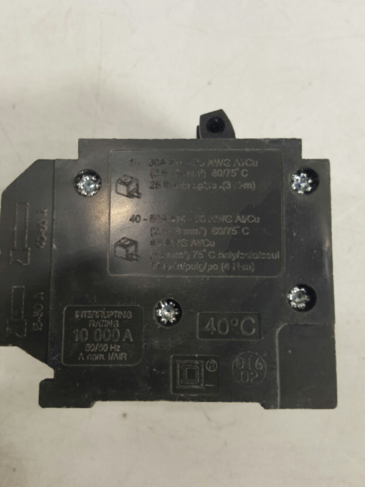 Square D By Schneider Electric HOMT202023CP Homeline Tandem Circ Breaker Dbl