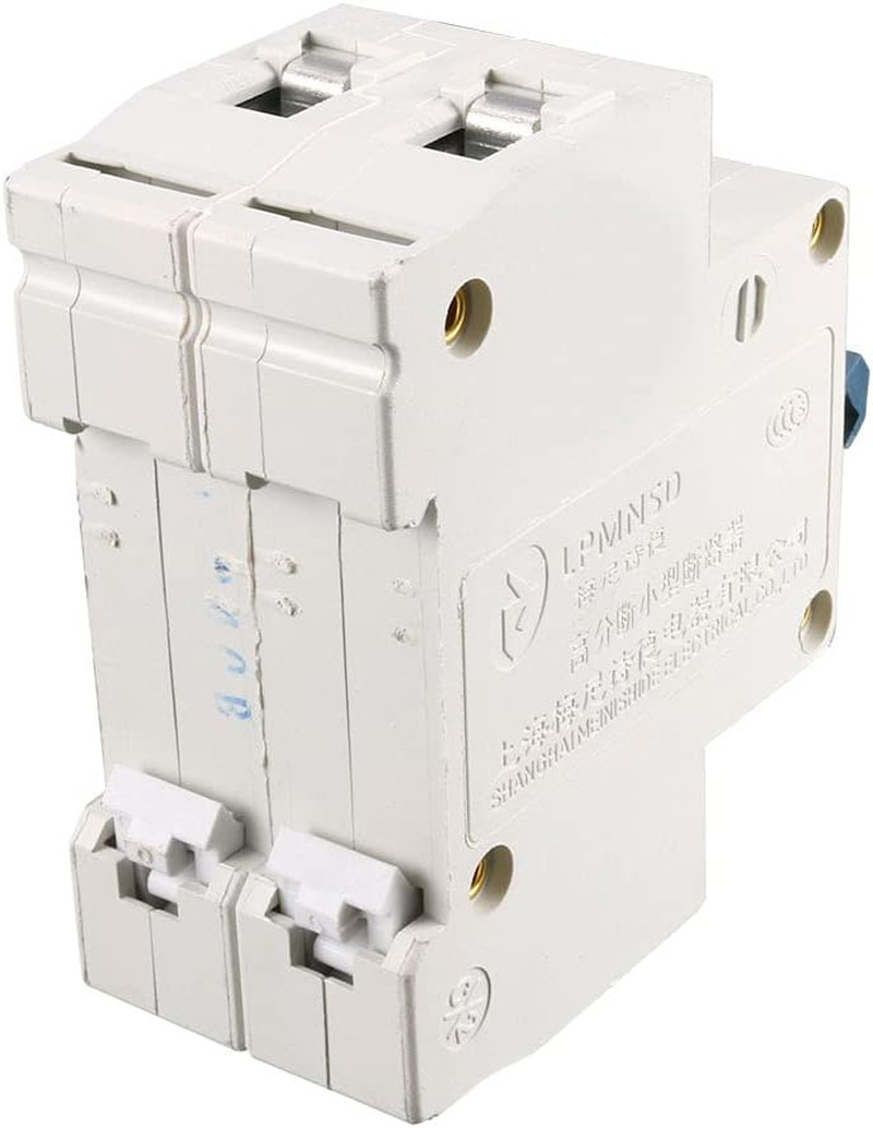 AC 230V/400V 40A ON/OFF Switch Double Pole Mini Circuit Breaker 6000A